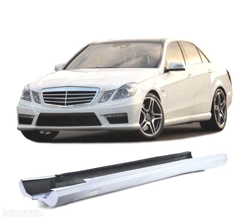 EMBALADEIRAS LATERAIS MERCEDES CLASE E W212 BERLINA KOMBI 09-13 LOOK AMG - 3