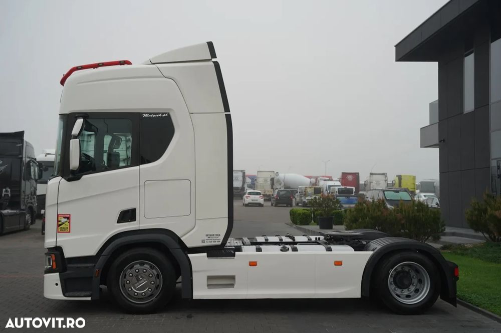Scania R 500 / RETARDER / PLATĂ JOSĂ / MEGA / I-PARK COOL / - 7