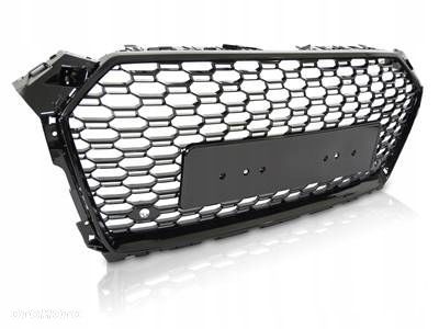 Atrapa Grill Audi A5 F5 16-18 Sport Rs Style Black Pdc - 1