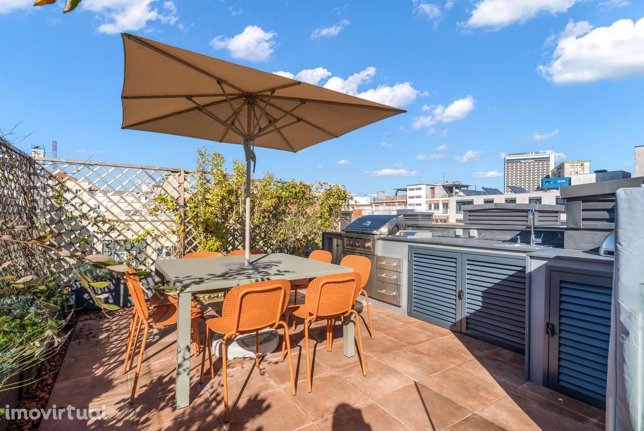 Apartamento T4 com piscina, Avenidas Novas, Lisboa - Grande imagem: 5/55