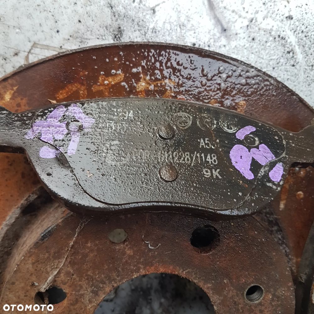 zacisk zaciski jarzmo 126 seicento cc sporting panda polonez pod tarcze duże wentylowane zwykłe 257mm 240mm - 19