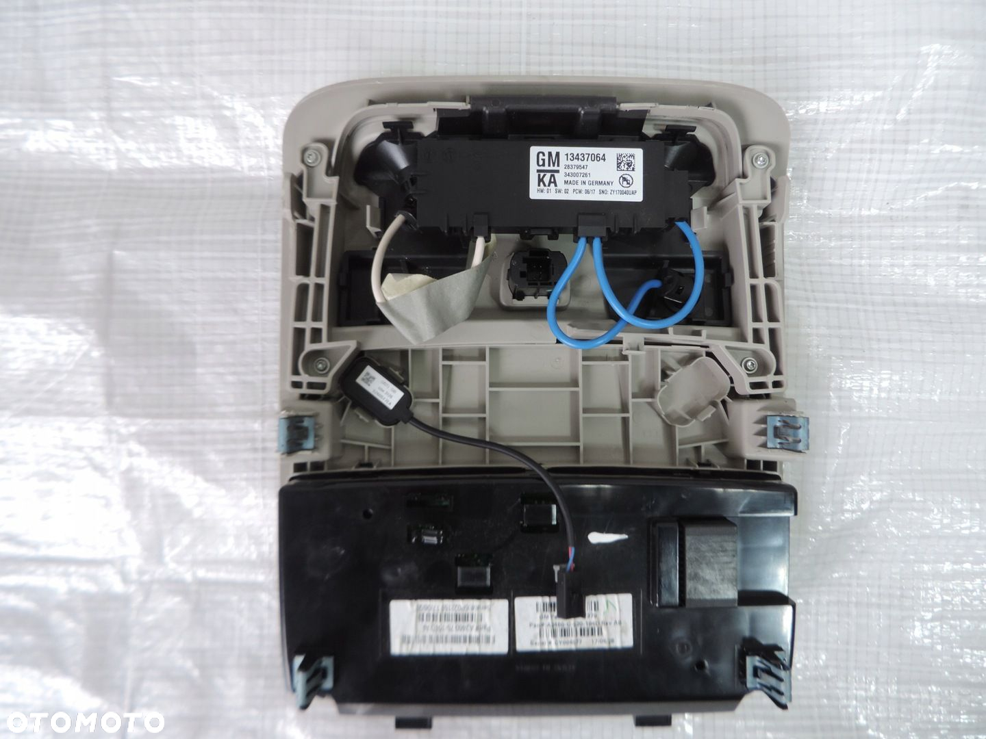 OŚWIETLENIE WNĘTRZA PODSUFITKI OPEL INSIGNIA B 13437064 - 7
