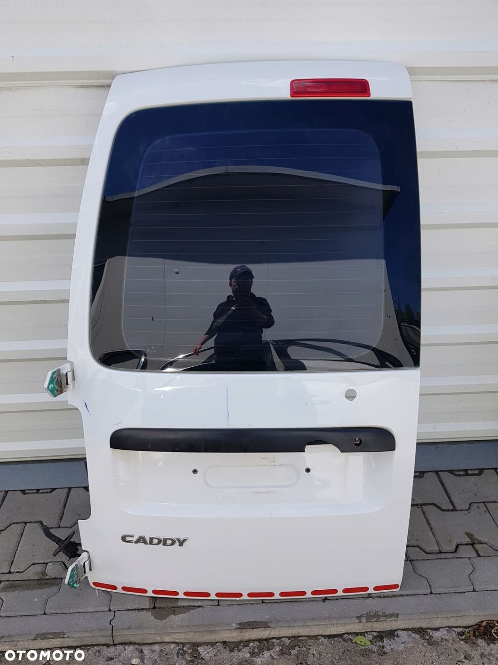 VW CADDY III LIFT 2K 10-15r DRZWI LEWE TYŁ TYLNE LB9A - 1