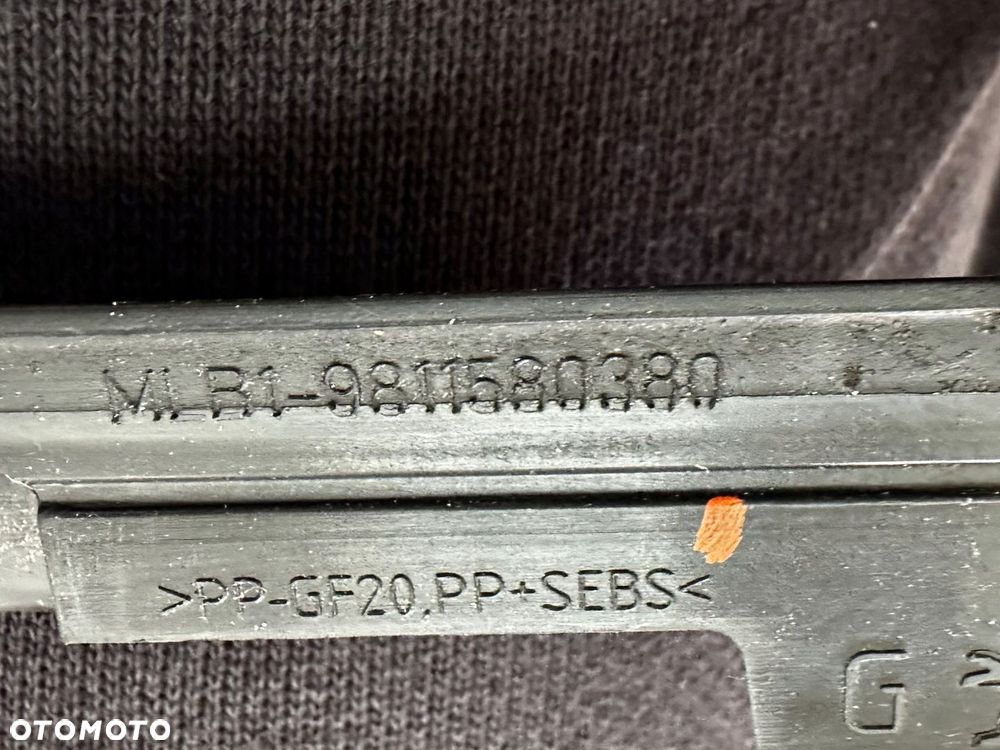 LISTWA ZGARNIAJĄCA LEWY PRZÓD CHROM PEUGEOT 3008 5008 II 9811580380 - 7