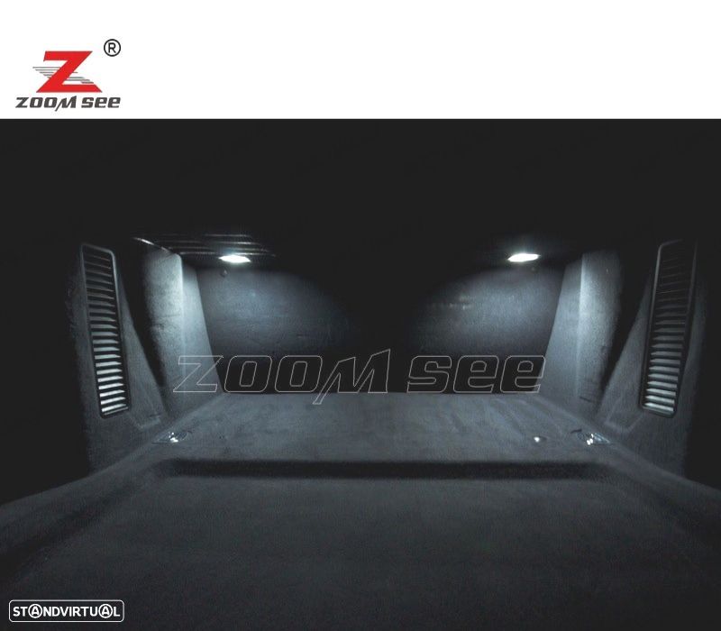 KIT COMPLETO DE 23 LÂMPADAS LED INTERIOR PARA AUDI A8 S8 D3 QUATTRO 2003 -2009 - 4