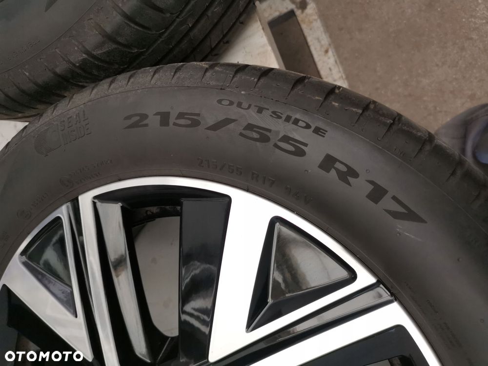VOLKSWAGEN TOURAN VW KOLA FELGI ALUFELGI OPONY LATO 215/55R17 - 7