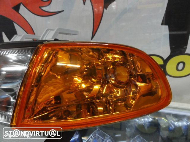 Farois frontais Honda civic 92-95 4 portas EG8, EG9, EH8, EH9 euro look  Fundo + piscas frontais - 10