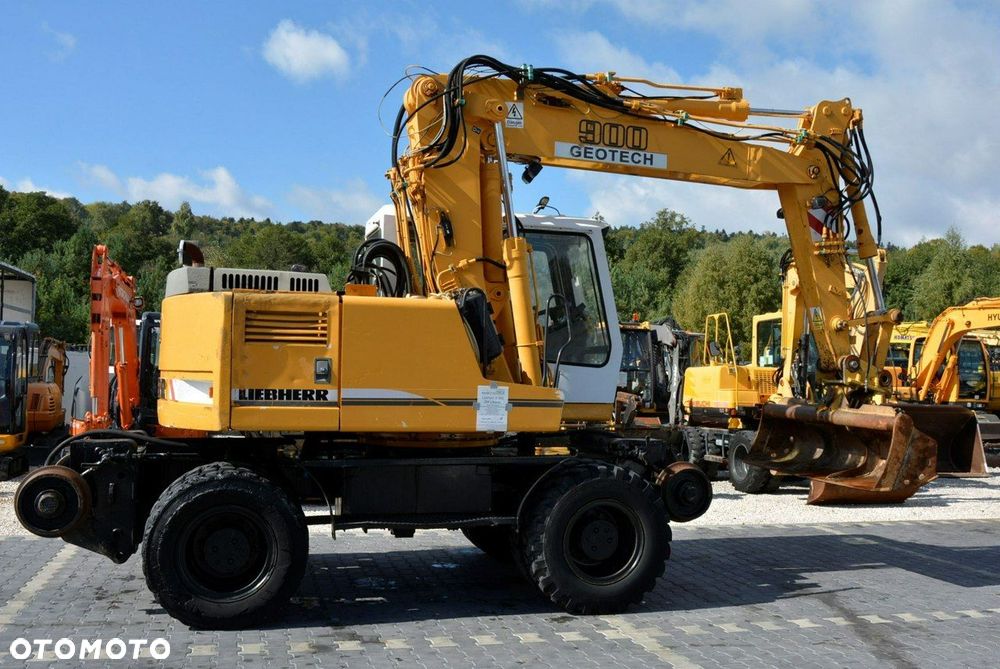 Liebherr A 900 ZW Litronic Koparka + Kolej - 14