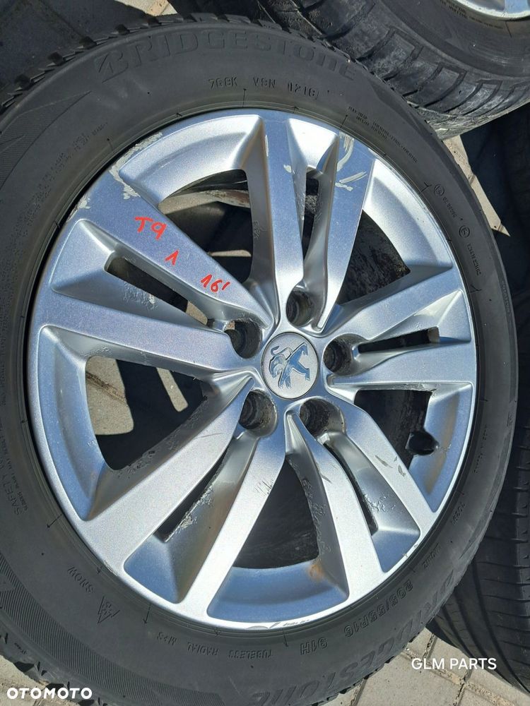 peugeot 308 ii t9 felgi aluminiowe 16" 5x108 7" et44 - 3