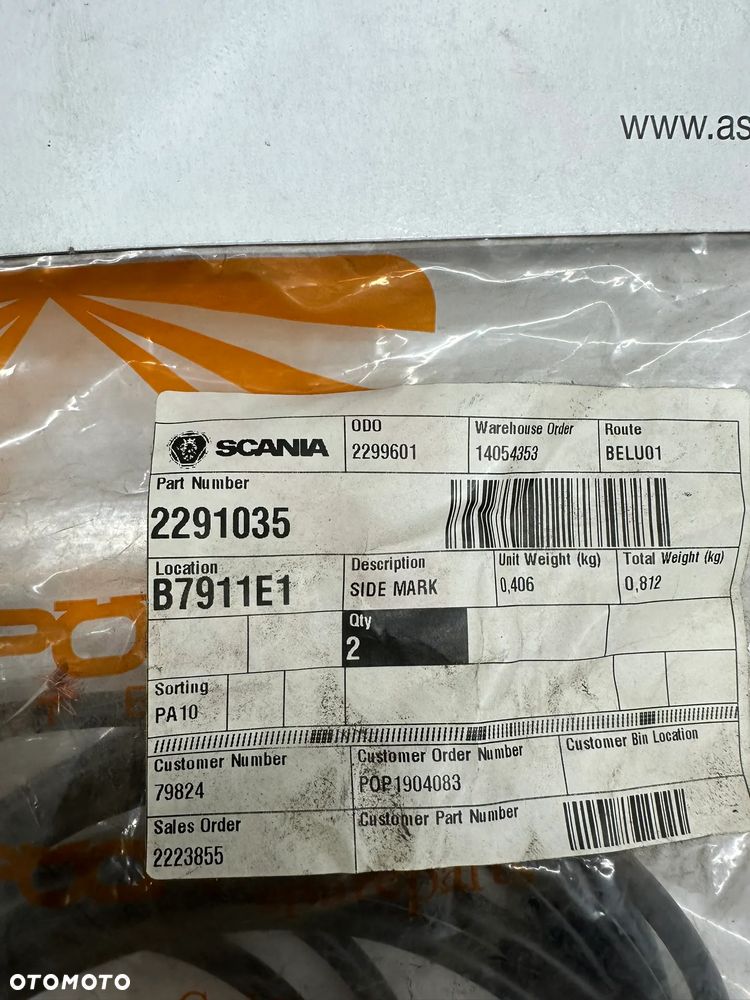 Lampka, światło obrysowe LED, SCANIA 2291035, 313303004 - 7