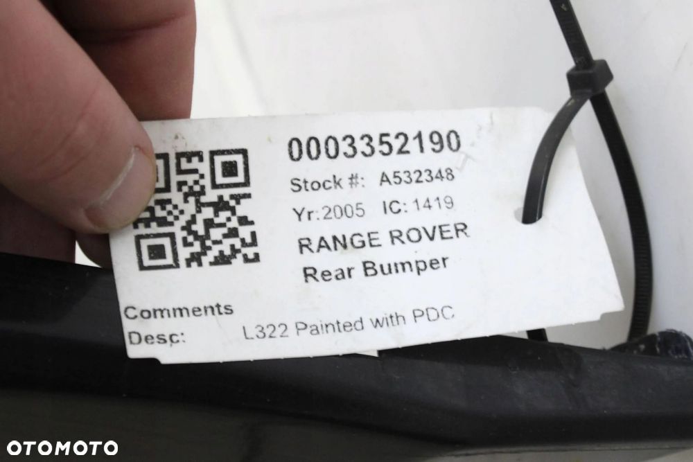 RANGE ROVER L322 2001R- ZDERZAK TYŁ TYLNY PDC - 13