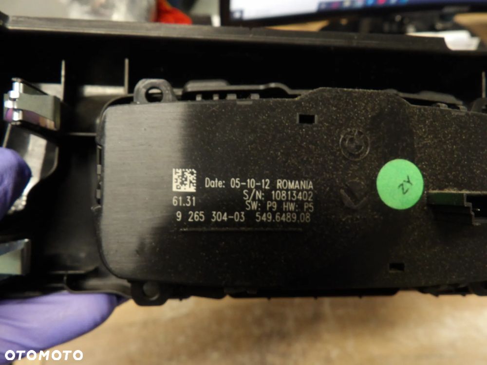 BMW - F20,F30 - PRZEŁĄCZNIK , WŁĄCZNIK ŚWIATEŁ - 9265304 - 2