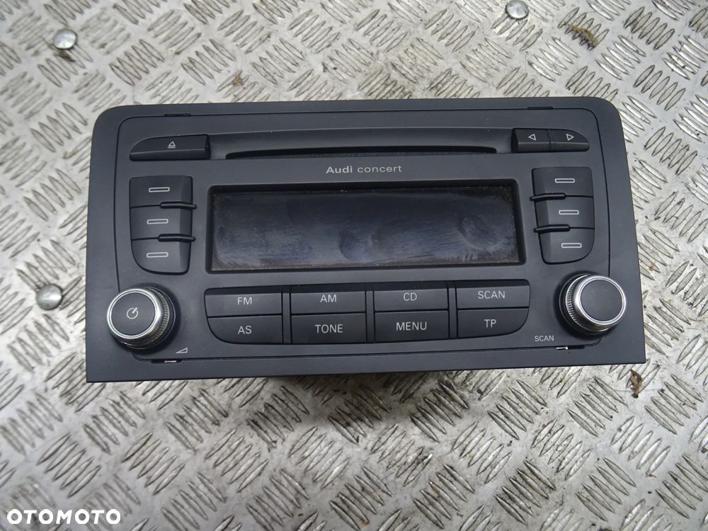 AUDI A3 8P 03-07 2.0 TDI RADIO RADIOODTWARZACZ 8P0035186S - 1