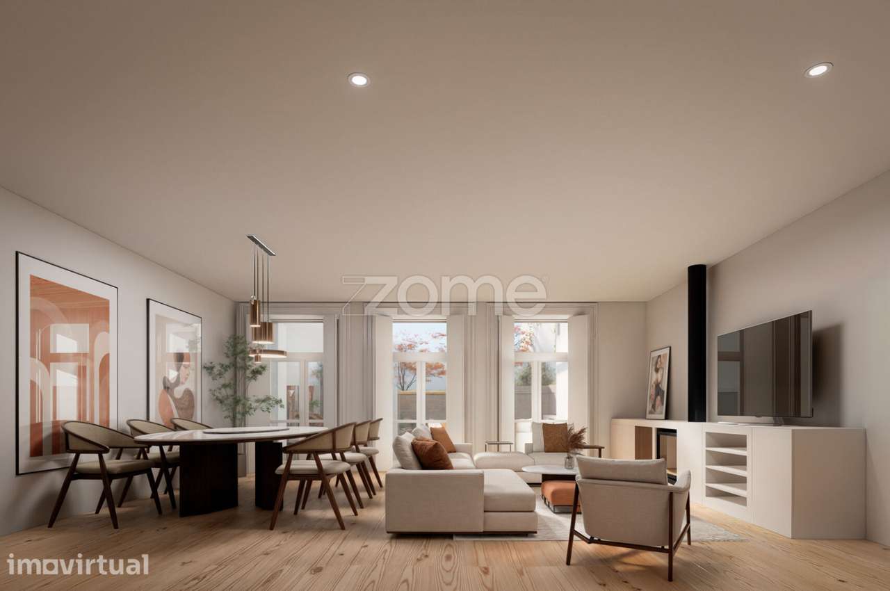 Apartamento T2 Duplex com jardim - Edifício Batalha - Grande imagem: 2/21