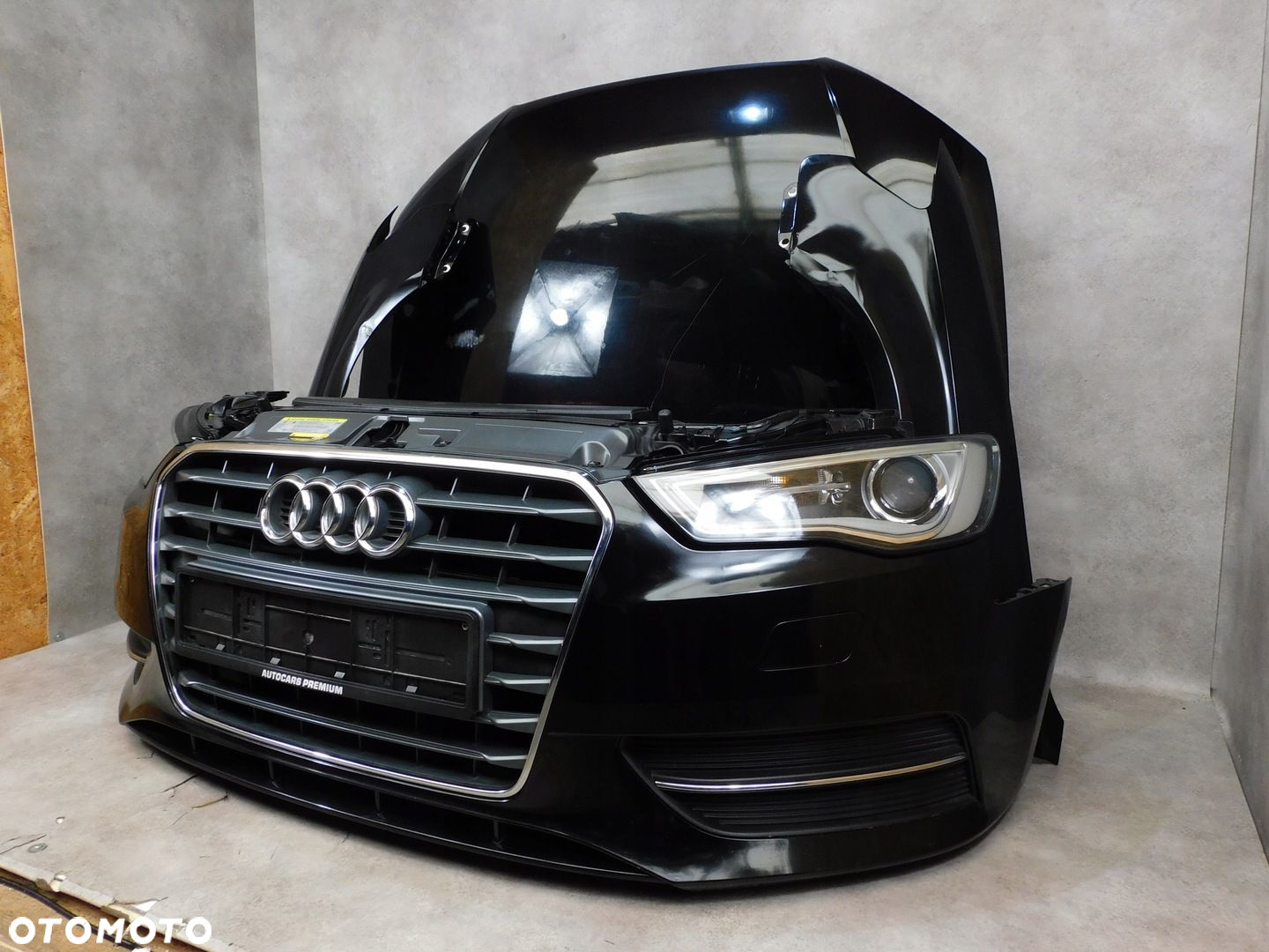 AUDI A3 8V SPORTBACK KOMPLETNY PRZÓD ZDERZAK MASKA XENON PAS - 3