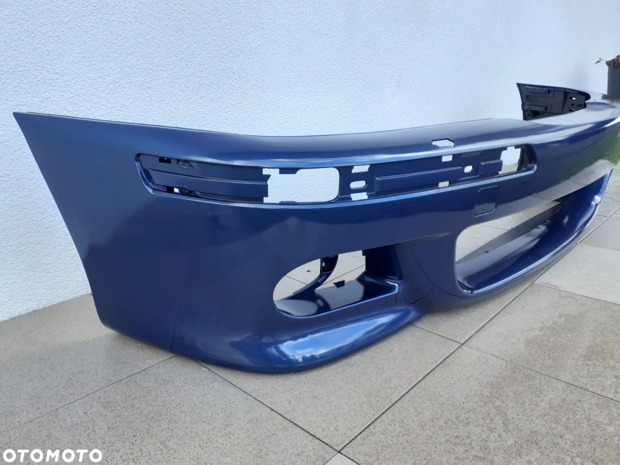 ZDERZAK BMW E39 M PAKIET TOPASBLAU SPRYSKI PDC PRZEDNI PRZÓD ORYGINALNY WYSYŁKA BDB - 3