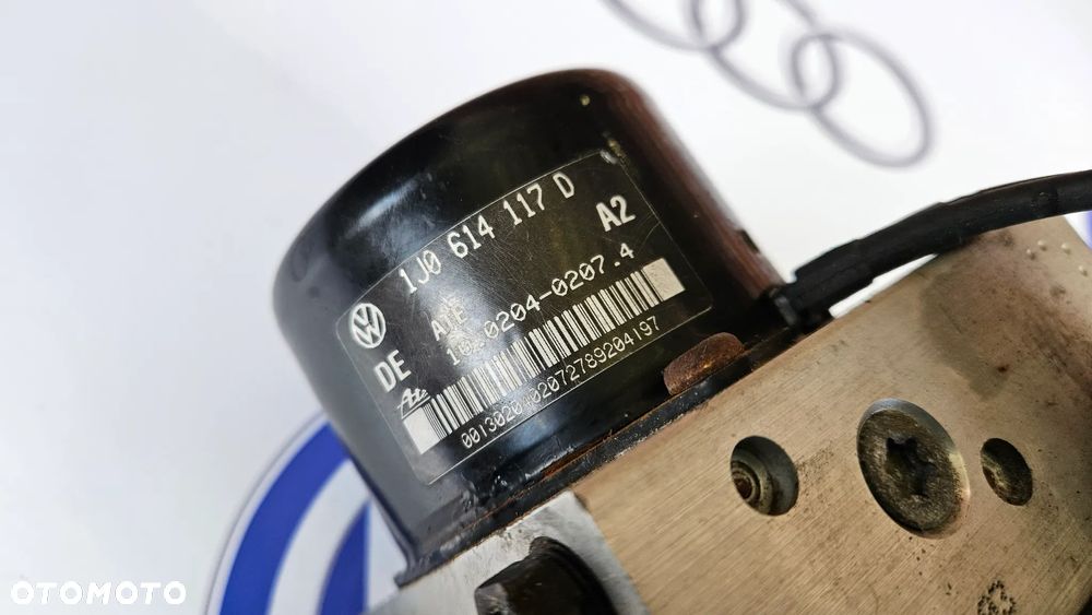 VW Golf 4 IV 1J Pompa hamulcowa ABS Sterownik pompy 1J0907379P 1J0614117D - 4