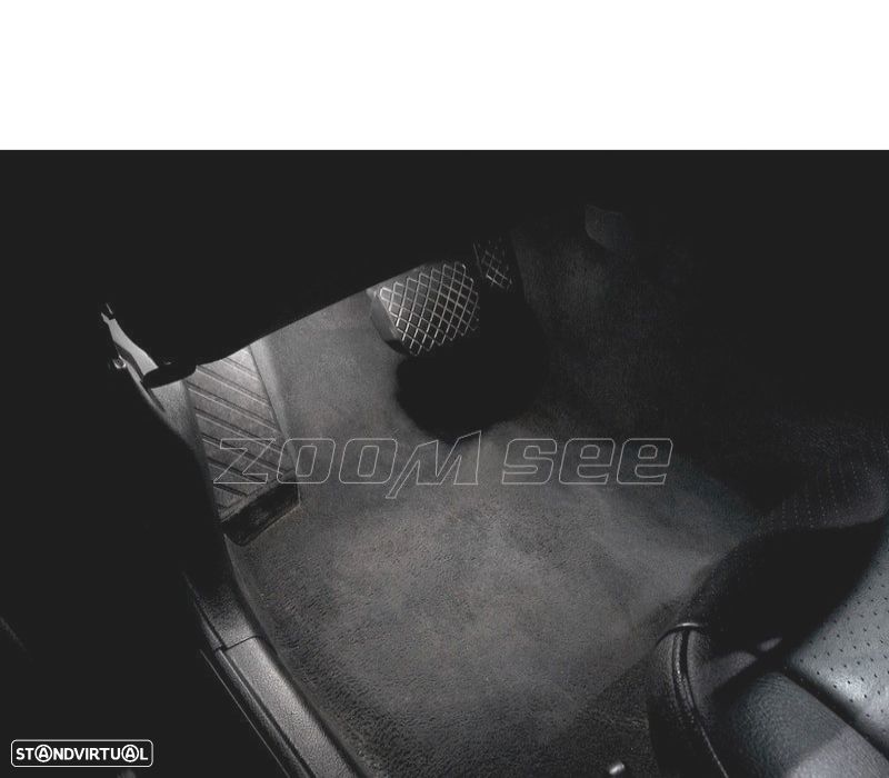 KIT COMPLETO 12 LAMPADAS LED INTERIOR PARA AUDI A4 B5 SEDAN 96-01 - 2