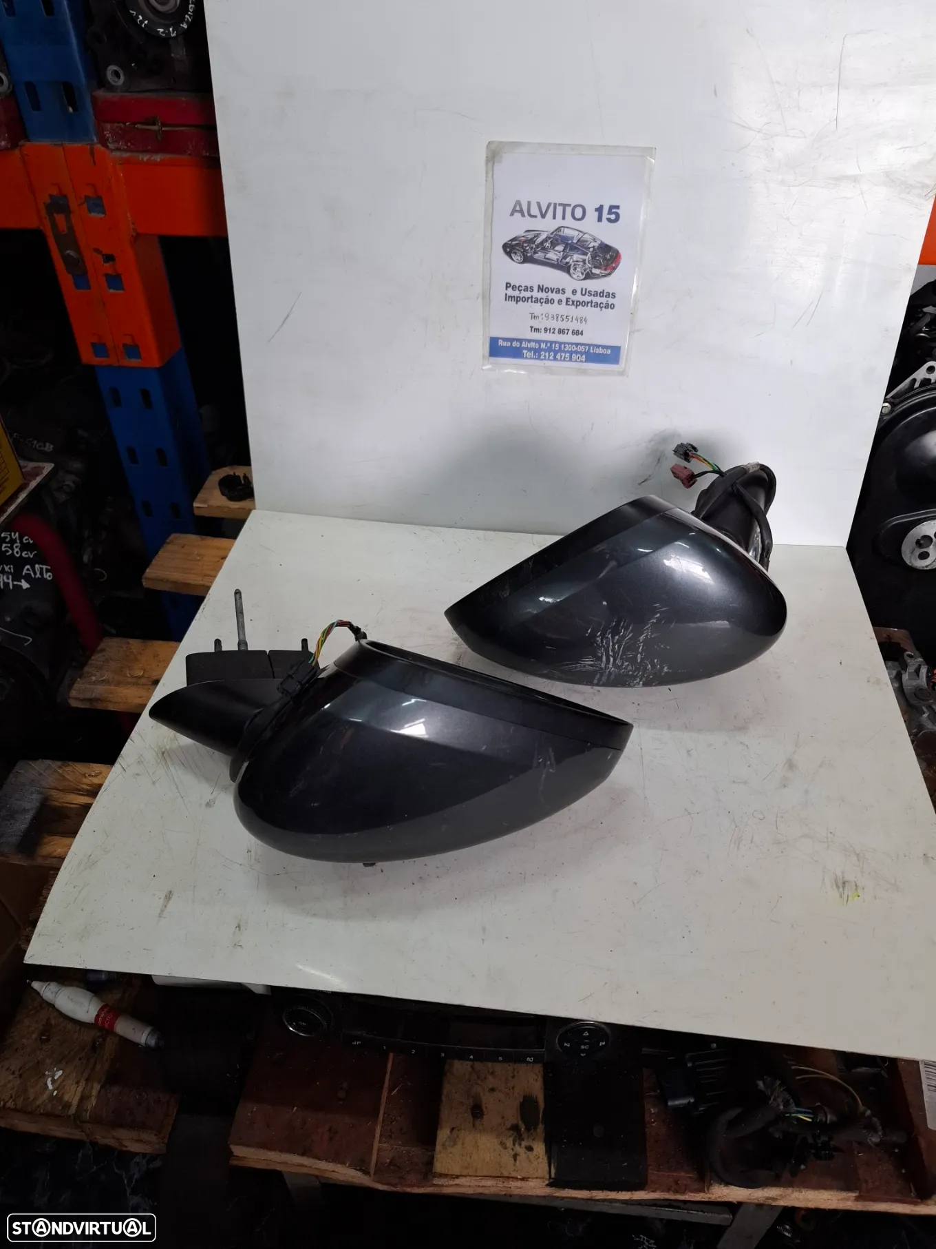 Espelho retrovisor Citroen C3 eletrico  esquerdo - direito  elétrico 2016 - 2