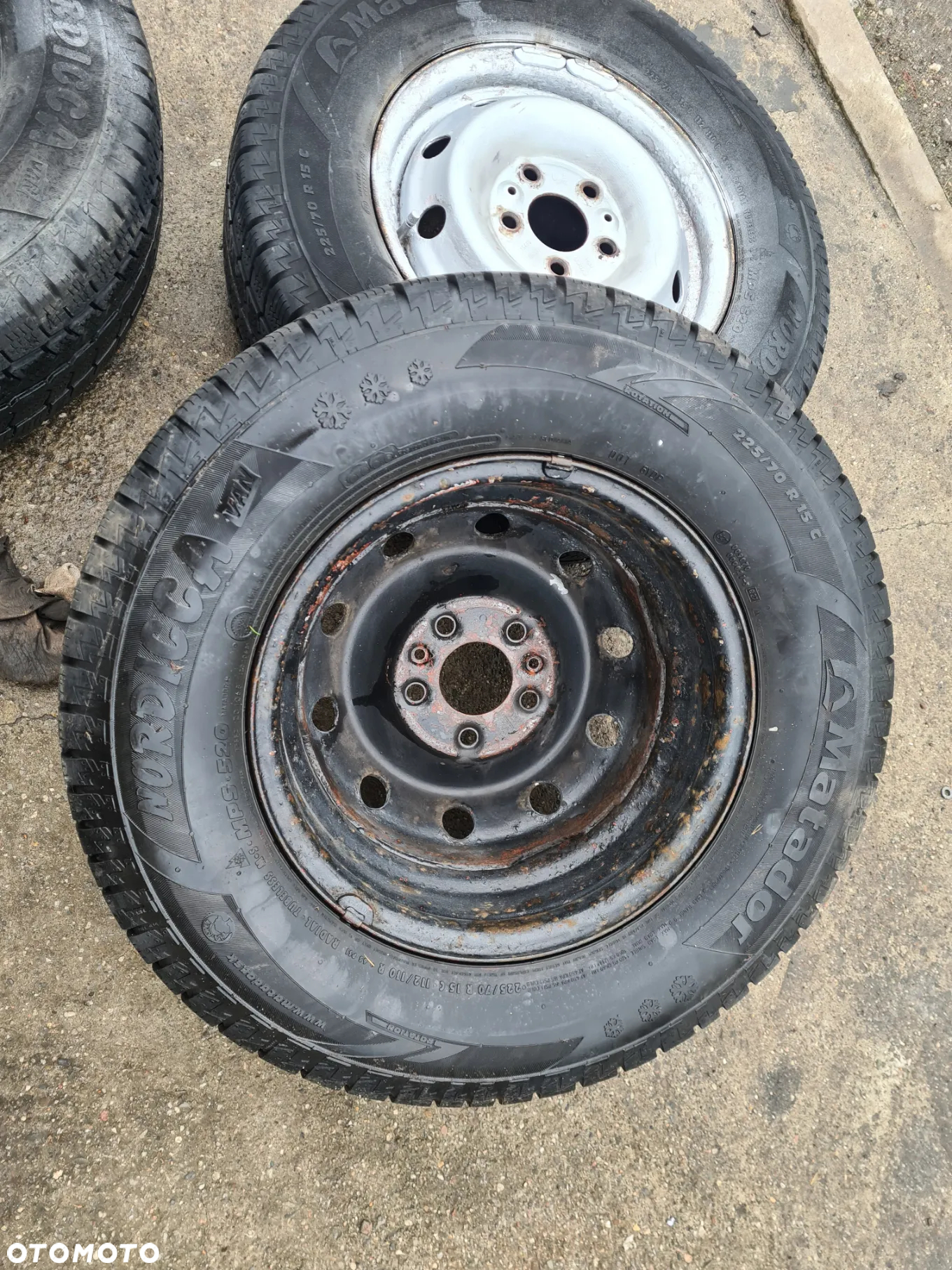 Koła Iveco Daily III felgi stalowe r15 opony Matador ZIMA 225/70R15 C - 12