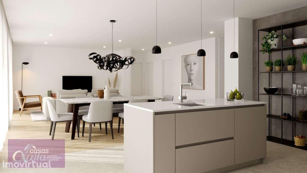 Apartamento T4 com terraço privativo em Parceiros - Grande imagem: 4/23