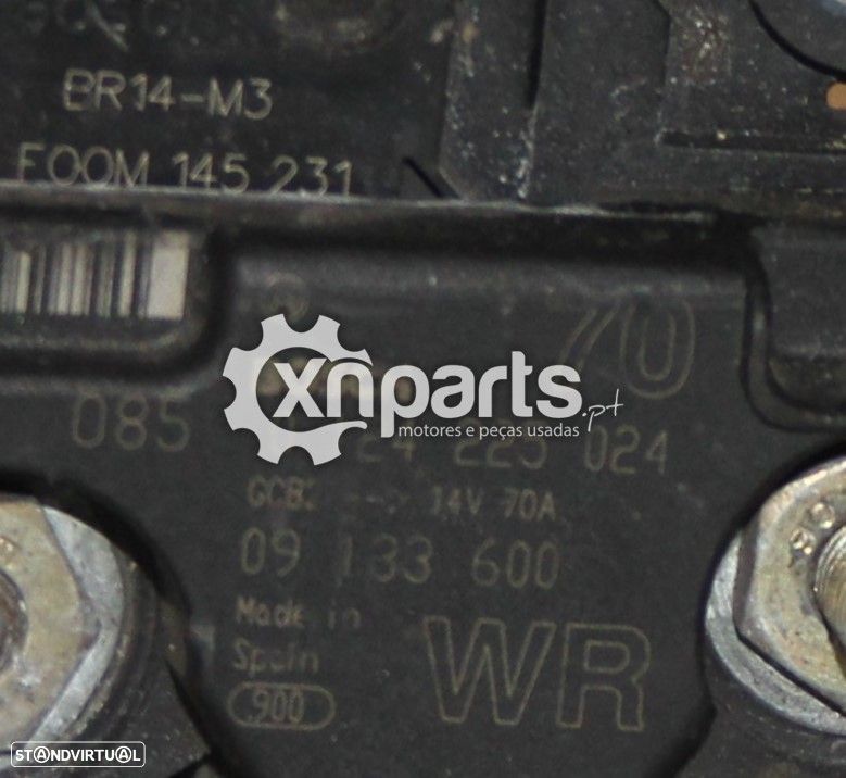 Alternador OPEL Astra G 1.4i 1998 - 2009 Usado - 3
