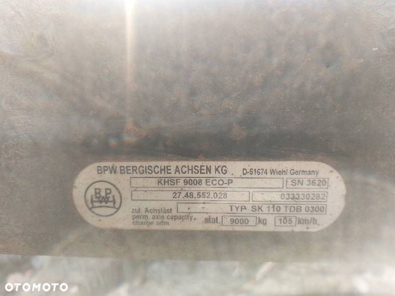 OŚ NACZEPY BPW KHSF 9008 ECO-P - 10
