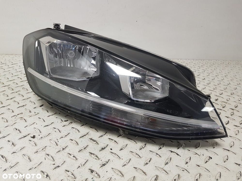 VW GOLF 7 VII LIFT LAMPA PRAWA PRZEDNIA PRZÓD ZWYKŁA EUROPA 5G1941006D - 2