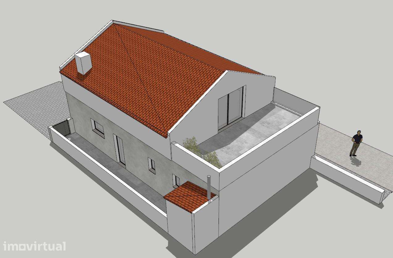 Terreno c/ Armazém c/ Projeto aprovado para construção de moradia! - Grande imagem: 2/26