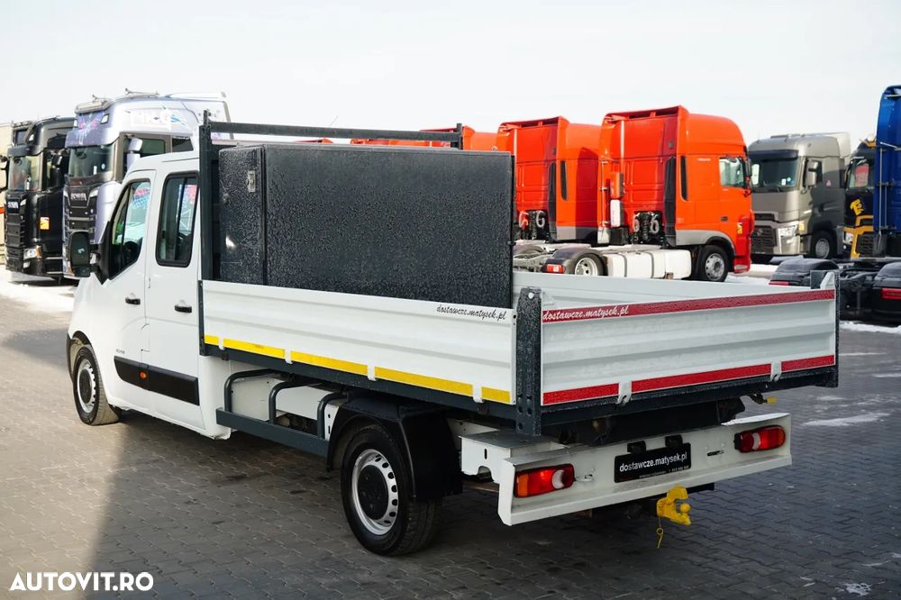 Renault MASTER / DCI 135 / BASCULATOR / CAMION CU OPȚIUNI 7 LOCURI / MANUAL - 13