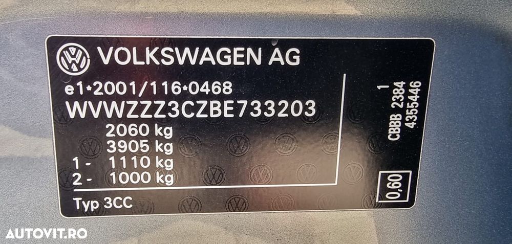 Volkswagen Passat CC 2.0 TDI DPF - 7