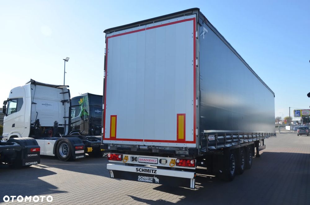 Schmitz Cargobull VARIOS / 2 POZIOMY JAZDY / OŚ PODNOSZONA / DACH POD. / CODE XL / OCYNK / 7056 - 4