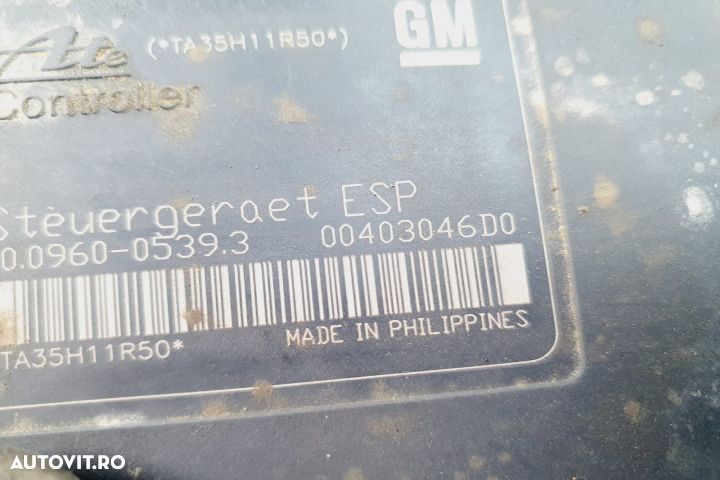 Pompa abs 1.4 16v 00403046d0 Opel Astra H  [din 2004 pana  2007] seria - 2