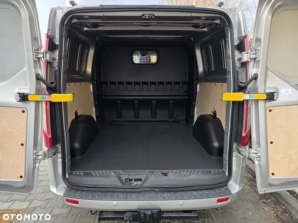 Ford TRANSIT CUSTOM 170 KM M6 Limited DCiV 290 L2 5 osobowy Brygadowy Krajowy I Właściciel Serwisowany Drzwi przesuwne z dwóch stron - 8