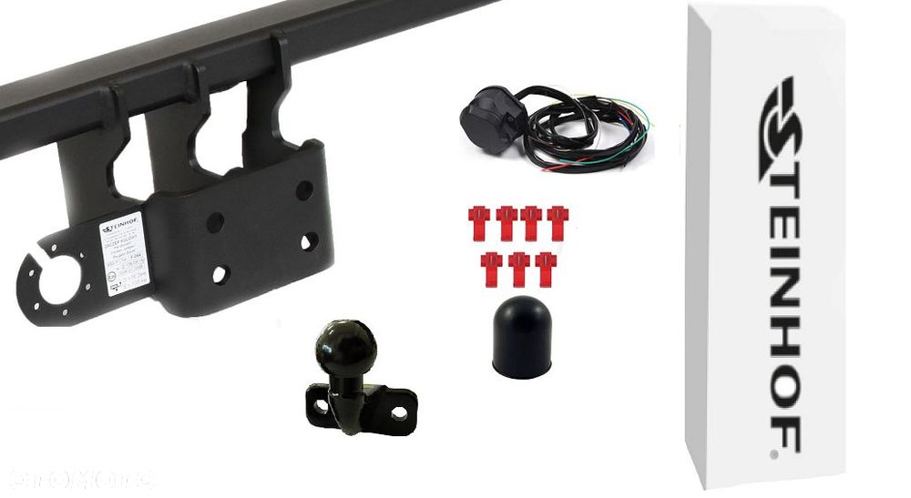 Hak Holowniczy + WIĄZKA 7PIN od Ford Transit Furgon ze stopniem 2000-2013 - 1