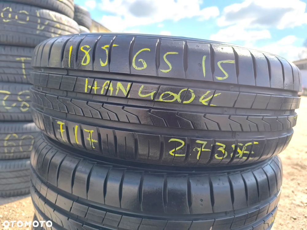 185/65R15 88H Opony Letnie Lato HANKOOK KinergyEco2 Kinergy Eco 2 7mm Legnica ALU-RAD 185/65 - 4
