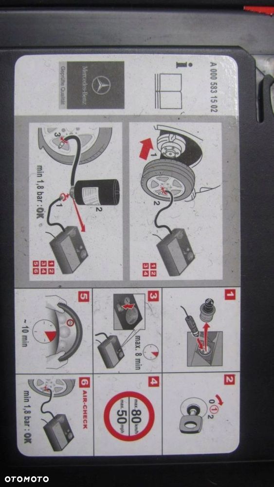 MERCEDES GLA W156 X156 KOMPRESOR ZESTAW NAPRAWCZY A2468900300 - 7