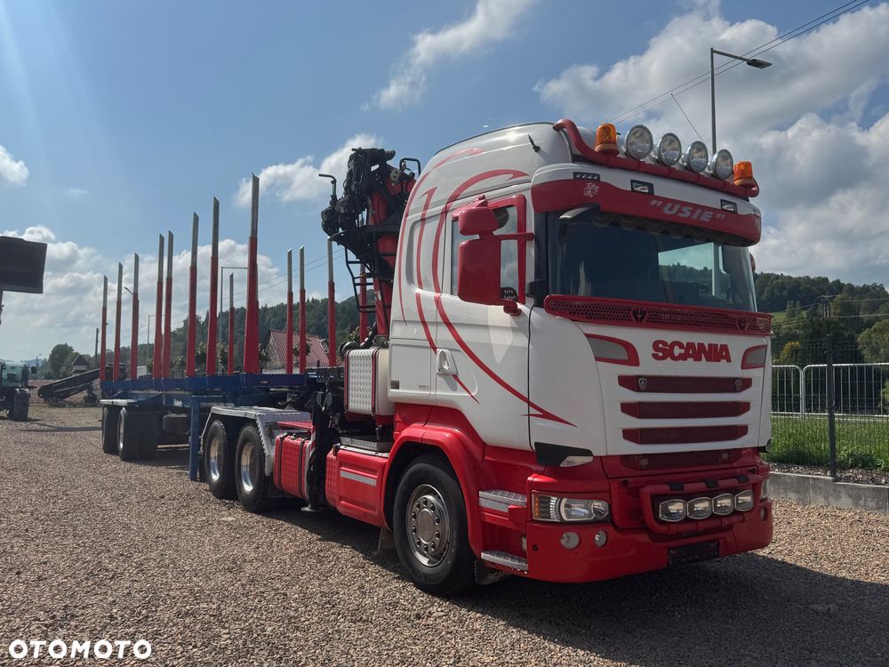 Volvo FH500 EPSILON M12Z 6x4 DOLL Do drewna drzewa kłody stosu - 18