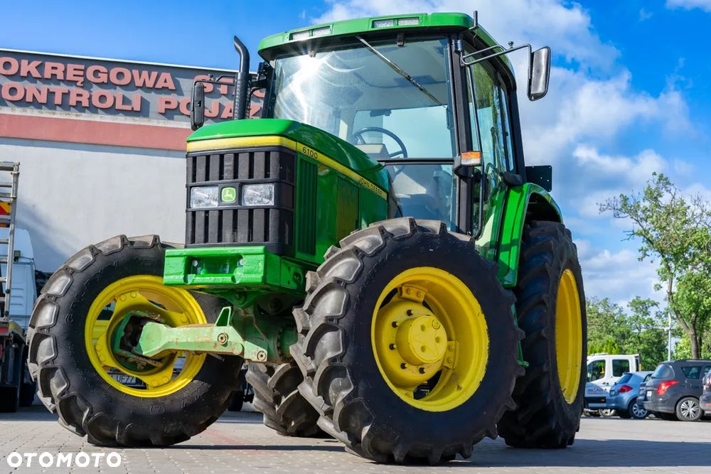 John Deere 6100 Stan idealny Bez Elektroniki  Ciągnik Prasa Rozrzutnik Obornika - 7