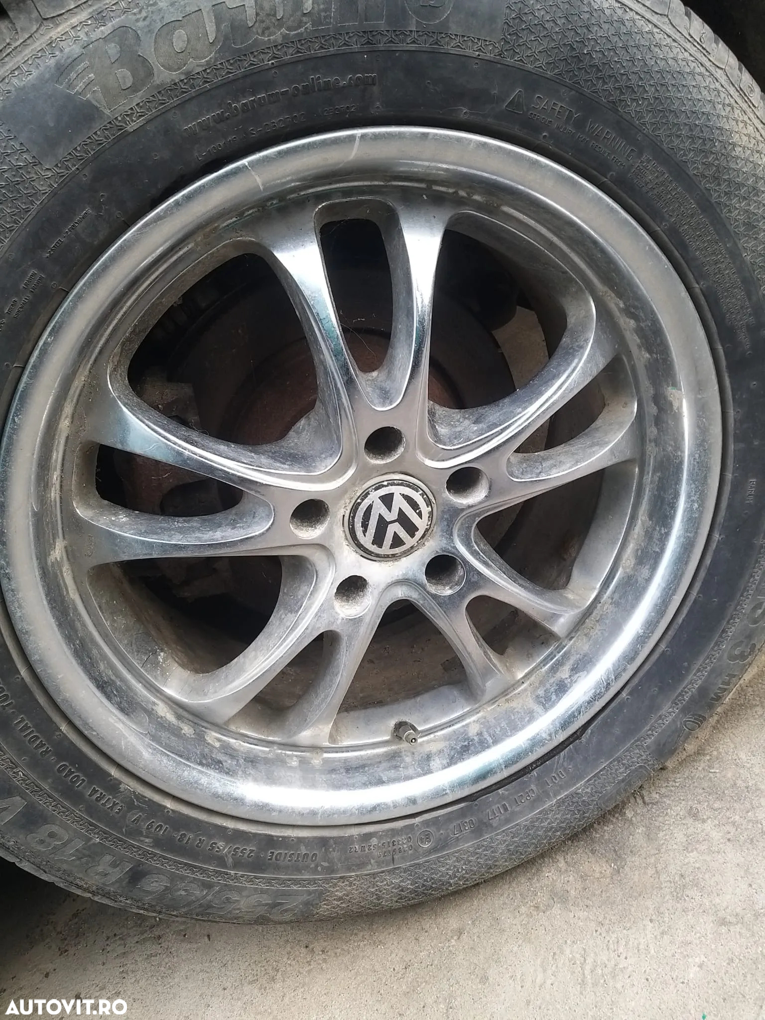 Set 4 X Jante Aliaj pentru Volkswagen Touareg din 2005 , R18 - 4