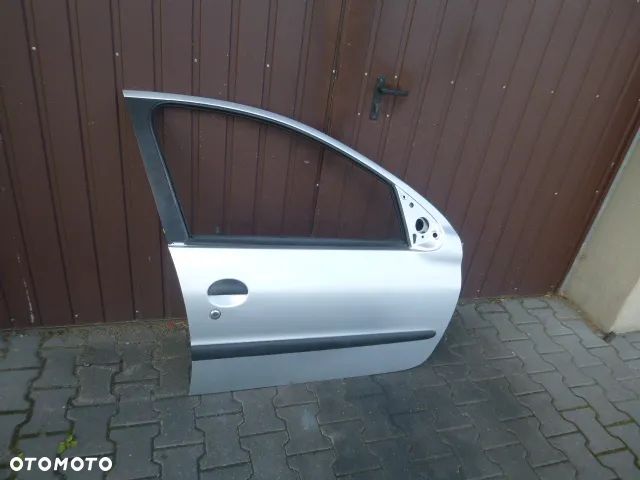 DRZWI PRAWY PRZÓD PRAWE PRZEDNIE PEUGEOT 206 5D KOMPLETNE - 5