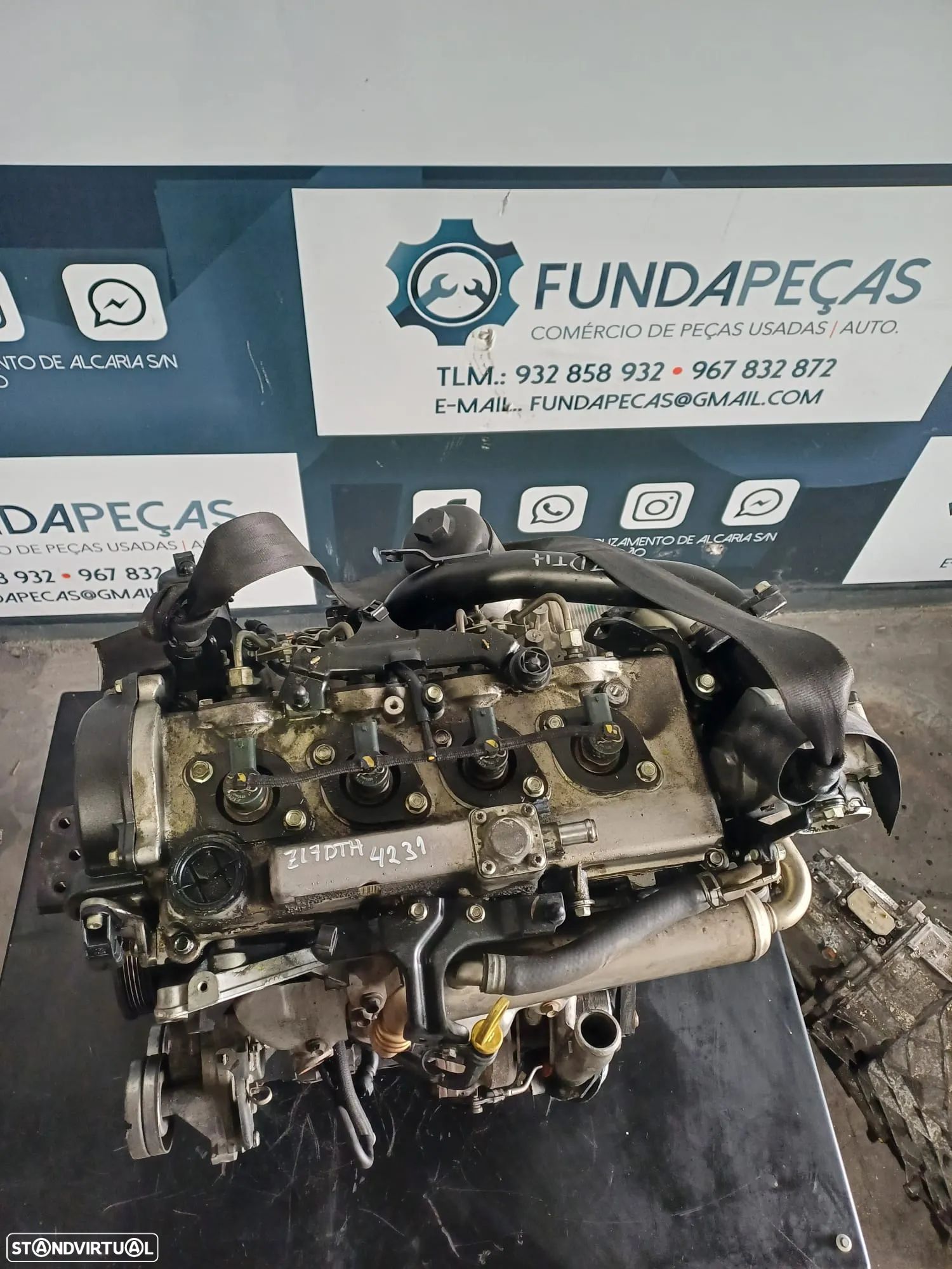 Motor Opel Corsa 1.7 CDTi Injeção Bosch Ref: Z17DTH - 1