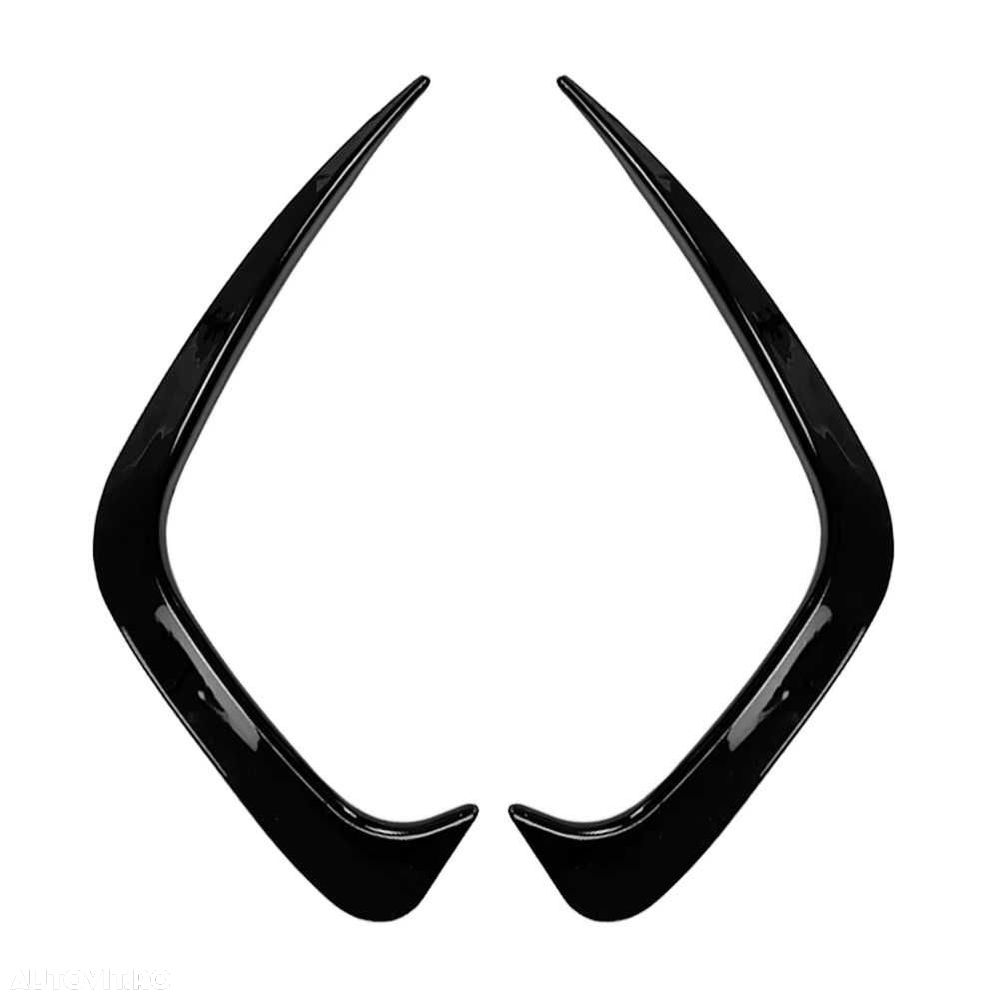 Set Extensii Ornamente Prelungiri Simple Bara Spate BMW G20 G21, Negru - 3