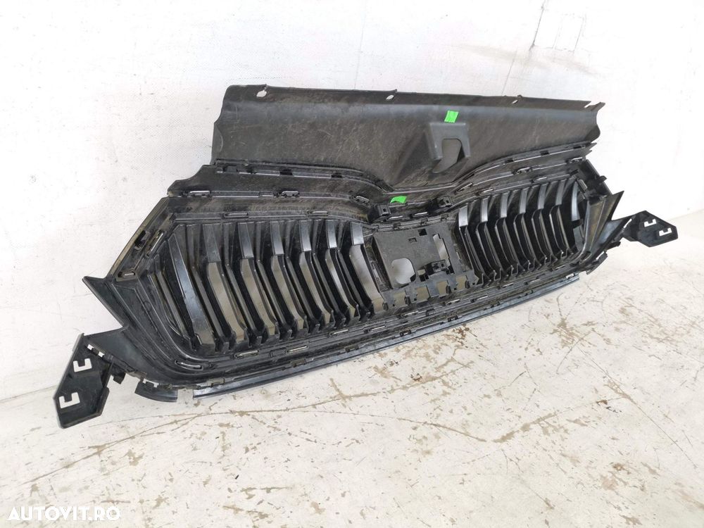 Grila Radiator Skoda  Octavia 4 [2019 - 2024] Originala In Stare Buna - 6