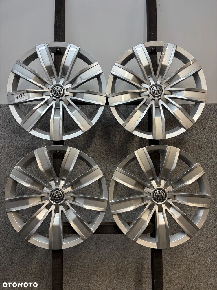 4 KOŁPAKI VW TIGUAN, SHARAN 17'' 5NA. 601.147 A - 1