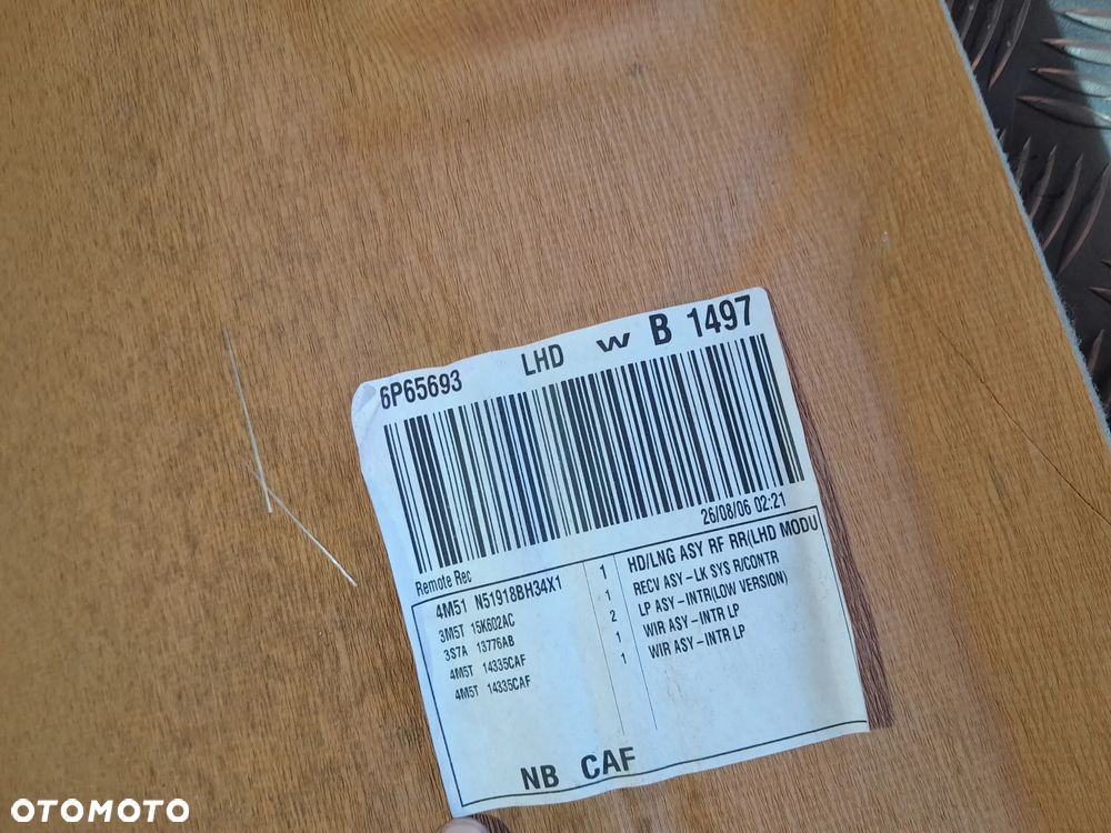 PODSUFITKA FORD FOCUS MK2 KOMBI ORYGINAŁ - 11