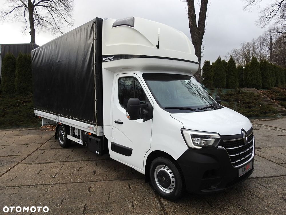 Renault MASTER PLANDEKA 10 PALET WEBASTO TEMPOMAT KLIMATYZACJA LEDY PNEUMATYKA  165KM - 21