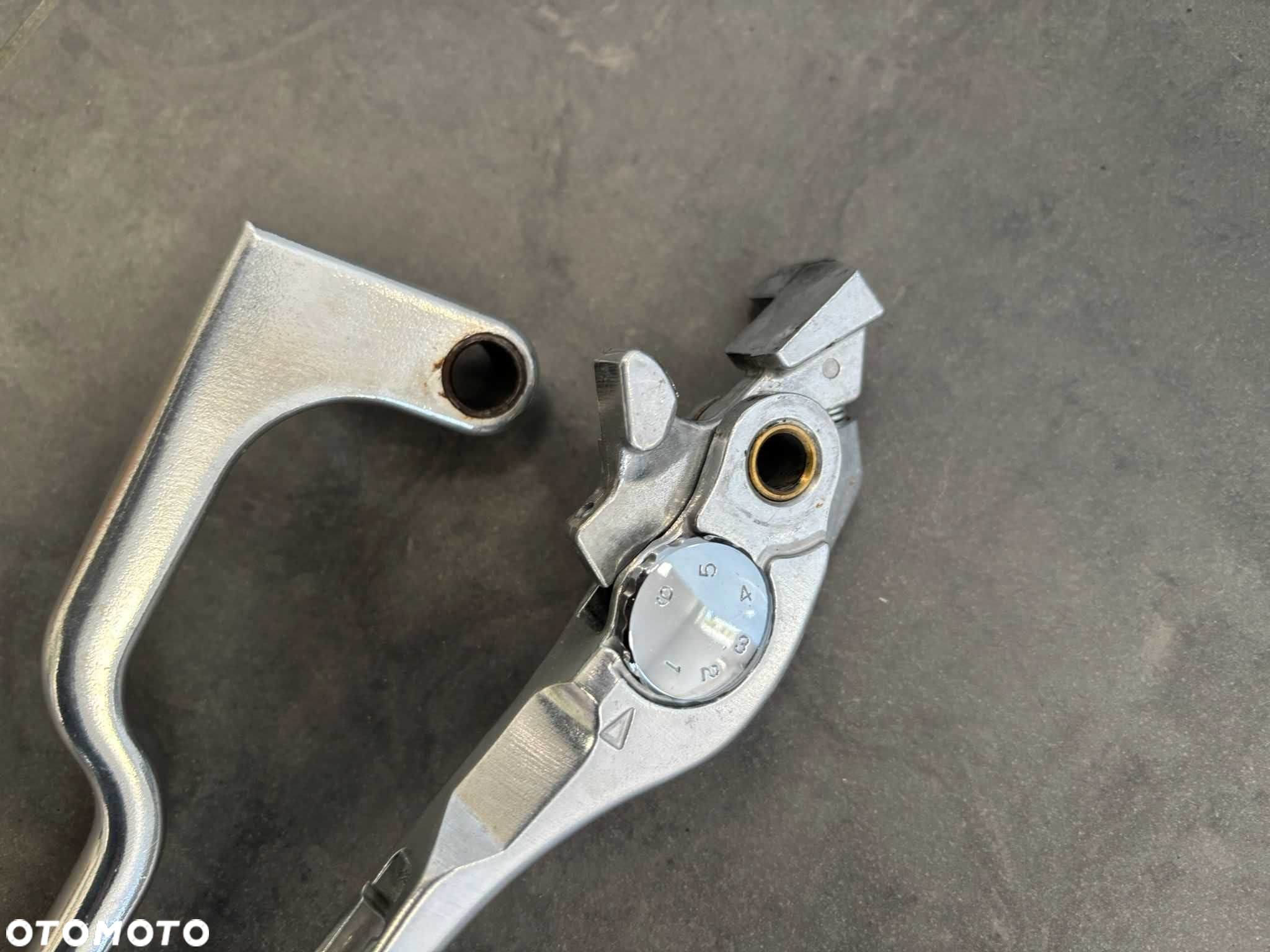 Honda NC750S Dźwignia Klamka Hamulca Sprzęgła Prawa + Lewa ORG KPL. - 5