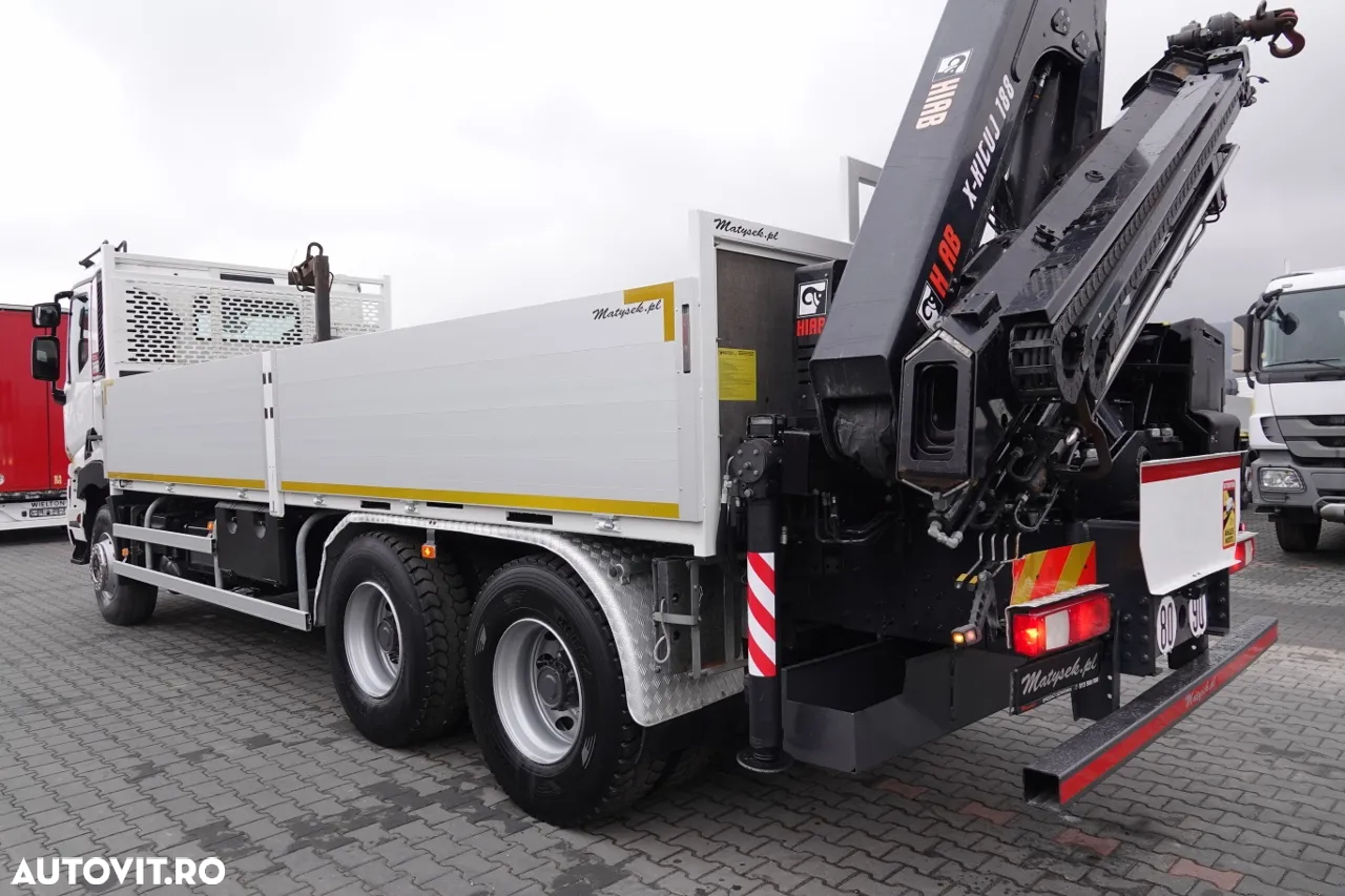 Renault C 380 / 6x4 / CUTIE 6,6 m / + HDS HIAB 188 x-hiduo inaltime: 12,5 M / RADIO CONTROL / 2017 / EURO 6 - 12