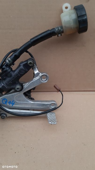 #J YAMAHA R6 99-02 RJ03 5EB SET KIEROWCY PRAWY PODNÓŻEK DŹWIGNIA HAMULCA - 4